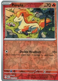 Ponyta Reverse Holo 29