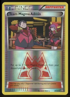 Team Magma Admin Reverse Holo 29