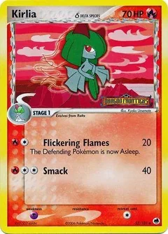Kirlia Reverse Holo 33