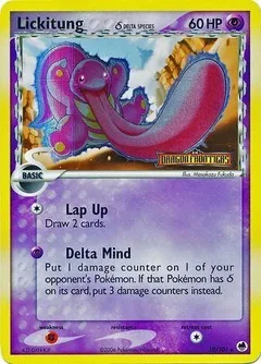 Lickitung Reverse Holo 19