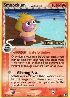 Smoochum Reverse Holo 64