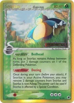 Snorlax Reverse Holo 10