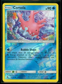 Corsola Reverse Holo 27