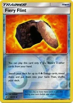 Fiery Flint Reverse Holo 60