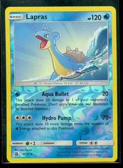 Lapras Reverse Holo 21