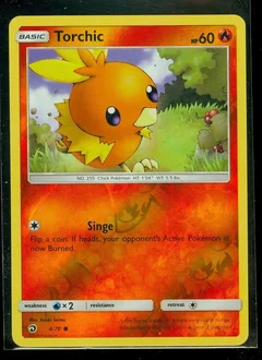 Torchic Reverse Holo 4
