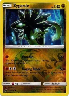 Zygarde Reverse Holo 49
