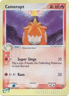 Camerupt Reverse Holo 24