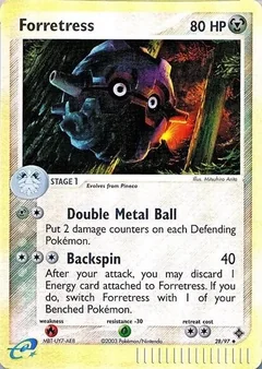 Forretress Reverse Holo 28