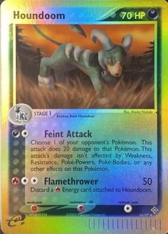 Houndoom Reverse Holo 34
