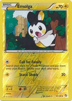 Emolga Reverse Holo 45