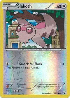 Slakoth Reverse Holo 101