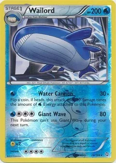 Wailord Reverse Holo 26