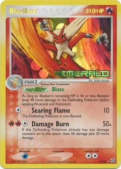 Blaziken Reverse Holo 1