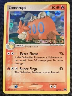 Camerupt Reverse Holo 23