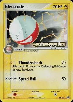 Electrode Reverse Holo 27