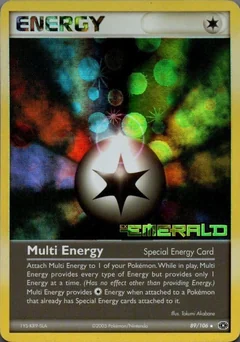 Multi Energy Reverse Holo 89