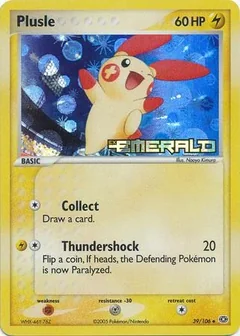 Plusle Reverse Holo 39