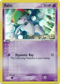 Ralts Reverse Holo 61