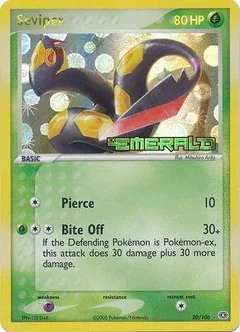 Seviper Reverse Holo 20