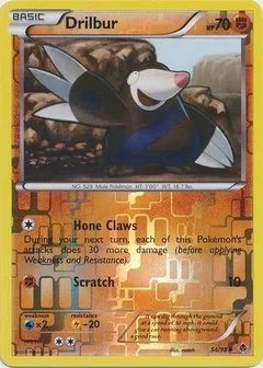 Drilbur Reverse Holo 54