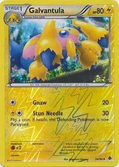 Galvantula Reverse Holo 34