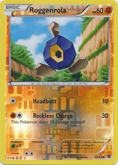 Roggenrola Reverse Holo 50