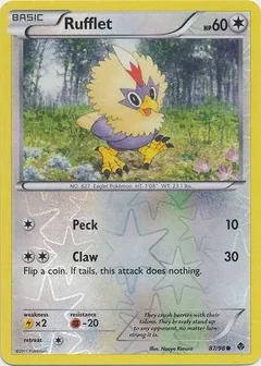Rufflet Reverse Holo 87