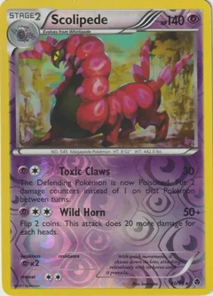 Scolipede Reverse Holo 40