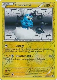 Thundurus Reverse Holo 35