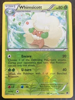 Whimsicott Reverse Holo 12