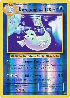Dewgong Reverse Holo 29