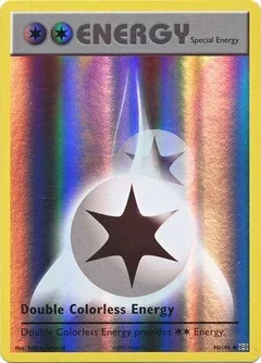 Double Colorless Energy Reverse Holo 90