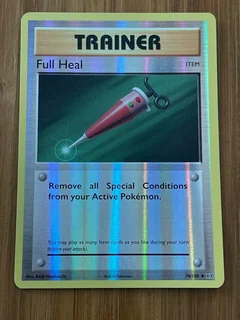 Full Heal Reverse Holo 78