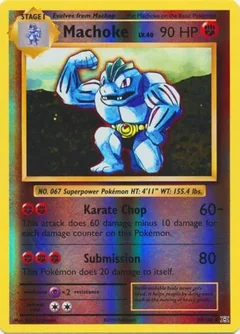 Machoke Reverse Holo 58