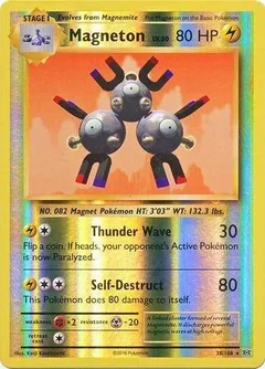 Magneton Reverse Holo 38