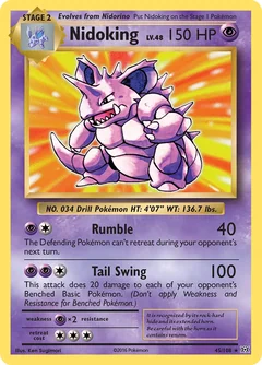 Nidoking Holo 45