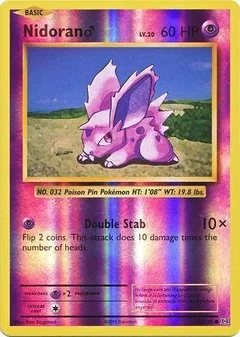 Nidoran Reverse Holo 43