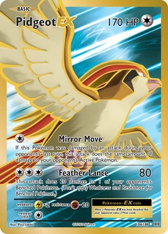 Pidgeot Ex 104