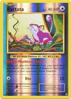 Rattata Reverse Holo 66