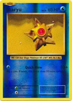 Staryu Reverse Holo 30