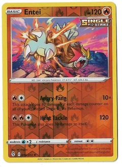 Entei Reverse Holo 19
