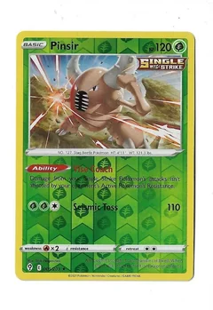 Pinsir Reverse Holo 1