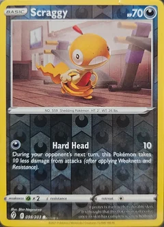 Scraggy Reverse Holo 98