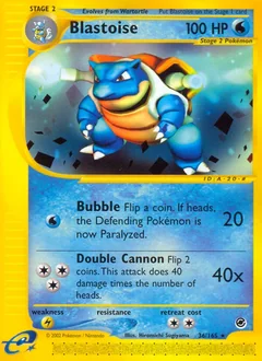 Blastoise For Position Only 36