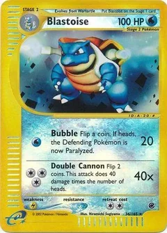 Blastoise Reverse Holo 36