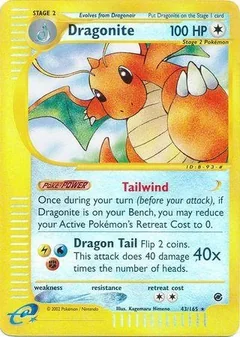 Dragonite Reverse Holo 43