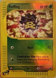 Koffing Reverse Holo 114