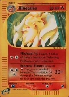 Ninetales Reverse Holo 57