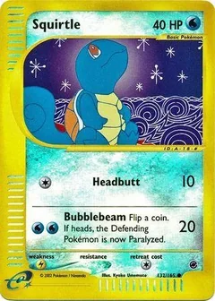 Squirtle Reverse Holo 132